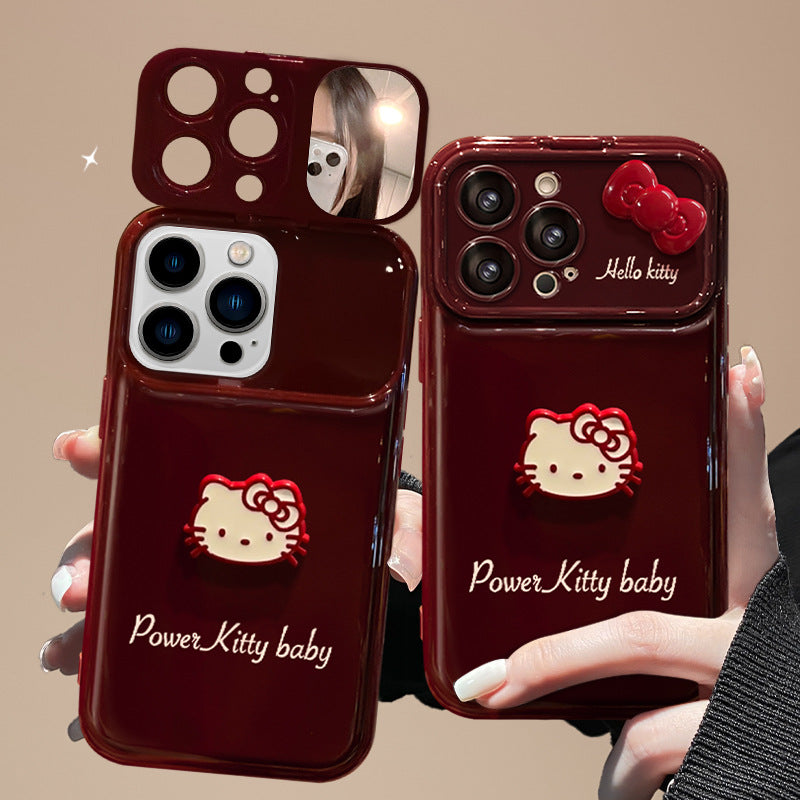 🎄Hello Kitty Christmas Phone Case – Festive Red Gift
