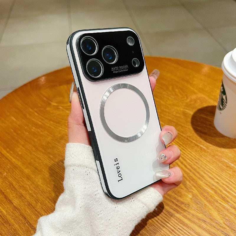 Gradient Glass Magnetic iPhone Case – MagSafe & Camera Protection