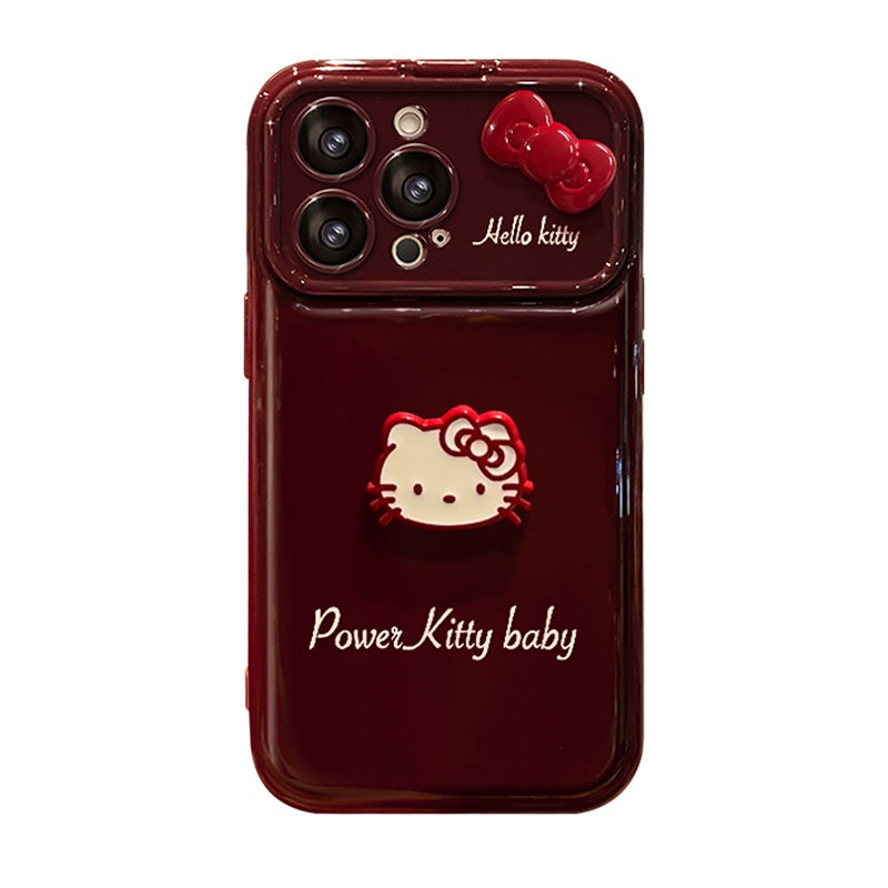 🎄Hello Kitty Christmas Phone Case – Festive Red Gift
