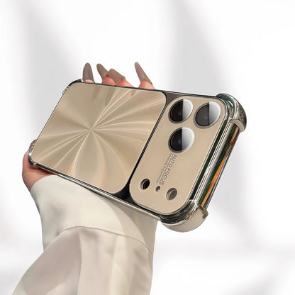 CD Gradient Shockproof iPhone 17 ProMax Case with Lens Protector