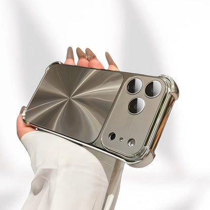 CD Gradient Shockproof iPhone 17 ProMax Case with Lens Protector